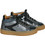 GBB Παιδικά Sneakers Μποτάκια Μαύρα Ασημί AM335-11