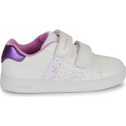 Geox Eclyper Παιδικά Sneakers Λευκά Μωβ J45LRA054EWC0653