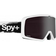 SPY Megalith 3100000000429 Μάσκα Σκι & Snowboard Ενηλίκων Λευκή με Φακό Καθρέπτη Μαύρο