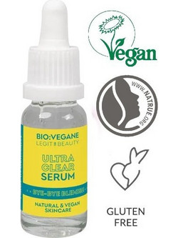 Bio Vegane Legit Beauty Ultra Clear Zinc Serum Προσώπου για Ακμή 15ml