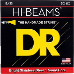 DR Strings Hi-Beams ER-50 Σετ 4 Χορδές Ηλεκτρικού Μπάσου Stainless Steel 50-110"