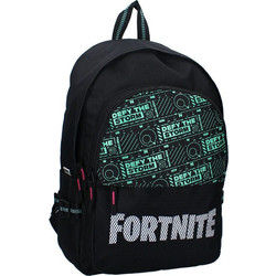 Vadobag Fortnite Σχολική Τσάντα Πλάτης Δημοτικού Μαύρη VADO855-01230