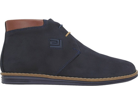 Guy Laroche Leknes Ανδρικά Μποτάκια Suede Navy Μπλε G78271