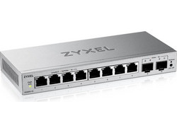 ZyXEL GS1200-10 V3 Managed L2 Switch με 8 Θύρες Ethernet 1000Mbps και 2 SFP θύρες