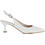 Guy Laroche Γόβες Slingback Δερμάτινες με Λεπτό Χαμηλό Τακούνι Λευκές S514S2600510