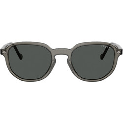 Vogue VO5707S 329487 Ανδρικά Γυαλιά Ηλίου Τετράγωνα Κοκάλινα Γκρι με Μαύρο Φακό