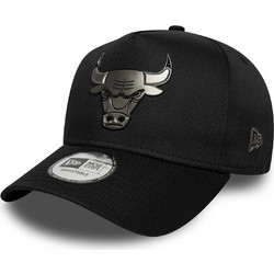 New Era Chicago Bulls NBA Ανδρικό Καπέλο Jockey Snapback Υφασμάτινο Μαύρο 60771869