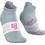 Compressport V4.0 Run Ανδρικές Κάλτσες Κοντές με Σχέδια Βεραμάν XU00047B-3118