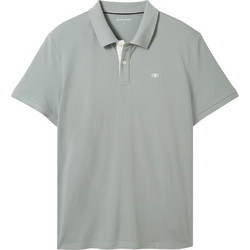 Tom Tailor Ανδρική Μπλούζα Polo Κοντομάνικη Πράσινο Mint 1031006-27842