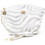 Fragola PC018-10 Zebra Γυναικείο Νεσεσέρ 25x8x10cm Λευκό