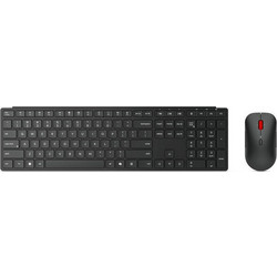 Lenovo 6000 Black Ασύρματο Σετ Πληκτρολόγιο & Ποντίκι