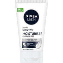 Nivea Men Sensitive Moistruriser Instant Skin Comfort Cream 75ml