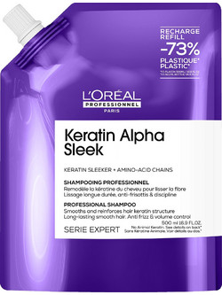 L'Oreal Professionnel Alpha Sleek Refill Σαμπουάν Κερατίνης 500ml