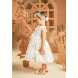 Baby Bloom Βαπτιστικό Φόρεμα 2τμχ 126-128