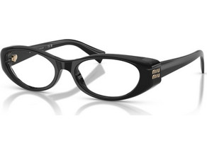 Miu Miu MU03ZV 16K1O1 Γυναικείος Σκελετός Γυαλιών Οράσεως Κοκάλινος Μαύρος