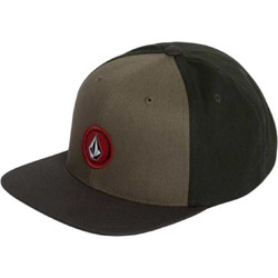 Volcom Quarter Ανδρικό Καπέλο Jockey Snapback Υφασμάτινο Χακί D5512621-SPL