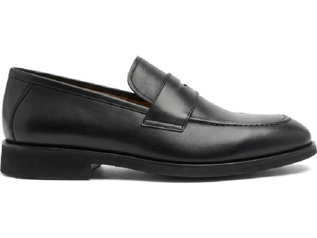 Philippe Lang Ανδρικά Μοκασίνια Loafers Δερμάτινα Μαύρα 7247954