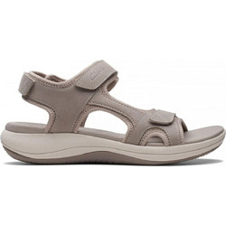 Clarks Mira Bay Αθλητικά Γυναικεία Σανδάλια Ανατομικά Γκρι 26171413