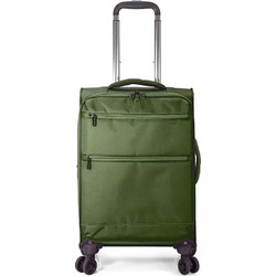 Benzi BZ5826 Βαλίτσα Καμπίνας 55x37x20cm με 4 Ρόδες Χακί