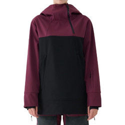 4F Γυναικείο Μπουφάν Χειμωνιάτικο Pullover Μακρύ Αδιάβροχο Μαύρο 4FWAW25TSOFF388-60S