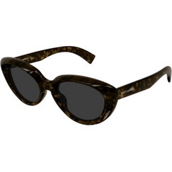 Saint Laurent SL859 003 Γυναικεία Γυαλιά Ηλίου Cat Eye Κοκάλινα Μαύρο Ταρταρούγα με Μαύρο Φακό