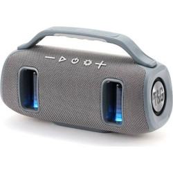 T&G TG-694 Ηχείο Bluetooth 15W με Ραδιόφωνο Γκρι