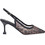 Exe Γόβες Slingback με Λεπτό Χαμηλό Τακούνι & Στρας Μαύρες W47005114-2P6