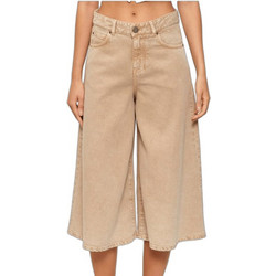 Pinko Γυναικεία Βερμούδα Τζιν Μπεζ 104646A2H6-C88