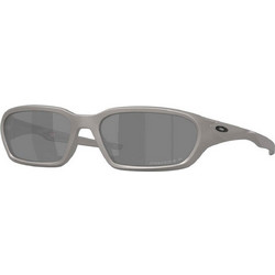 Oakley OO9530 05 Ανδρικά Γυαλιά Ηλίου Μάσκα Κοκάλινα Γκρι με Μαύρο Φακό