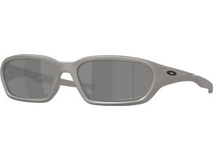 Oakley OO9530 05 Ανδρικά Γυαλιά Ηλίου Μάσκα Κοκάλινα Γκρι με Μαύρο Φακό