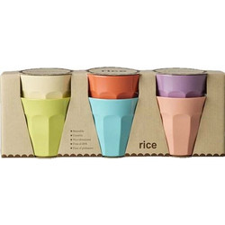 Rice Σετ Ποτήρια Νερού Μελαμίνη 250ml 6τμχ MELCU-6ZSS26
