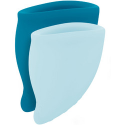 Fun Factory Fun Cup Turquoise Κύπελλα Περιόδου Kit