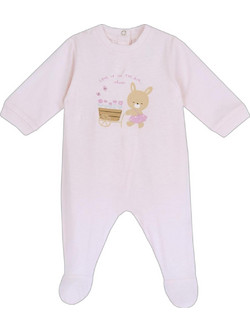 Chicco Φορμάκι Μακρυμάνικo για Κορίτσι Ροζ 027263-011