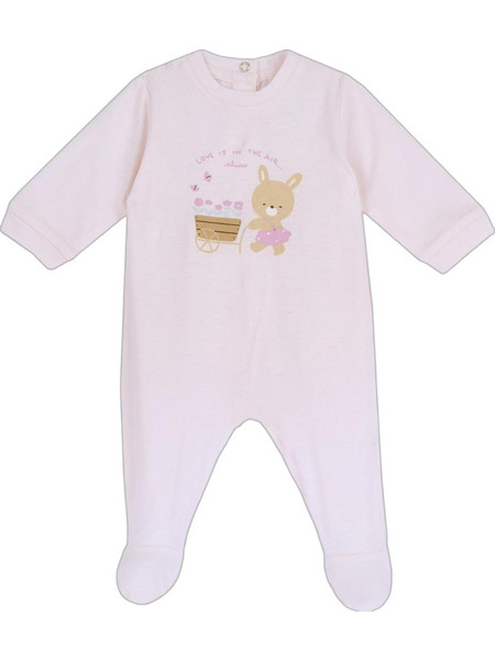 Chicco Φορμάκι Μακρυμάνικo για Κορίτσι Ροζ 027263-011