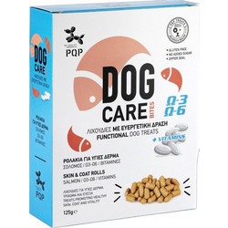 PQP Skin & Coat Rolls with Fish 125gr