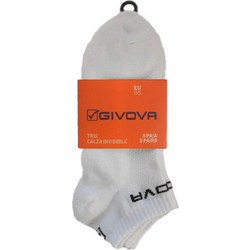 Givova Ανδρικές Κάλτσες Ψηλές Λευκές 3Pack C032-0310