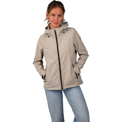 Brunotti Joos Γυναικείο Μπουφάν Softshell Μακρύ Μπεζ 1-2332180001-4008