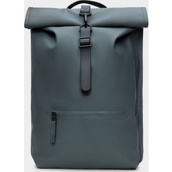 Rains Rolltop 13320 Αδιάβροχο Σακίδιο Πλάτης Ανθρακί