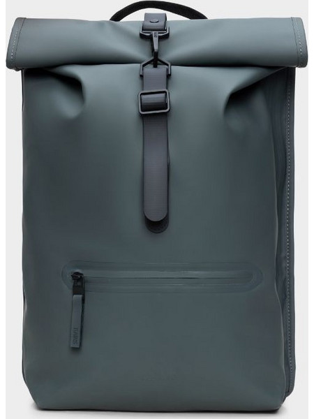 Rains Rolltop 13320 Αδιάβροχο Σακίδιο Πλάτης Ανθρακί