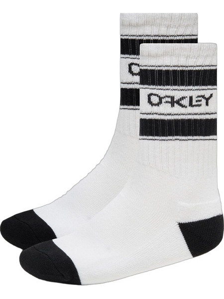 Oakley B1B Icon Ανδρικές Κάλτσες Ψηλές Λευκές 3Pack FOS900353