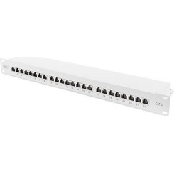 Digitus DN-91624S-EA Ethernet Patch Panel Rack 1U 19" 24 Θυρών Cat.6a Shielded STP