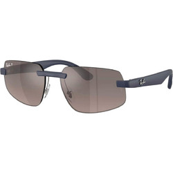 Ray-Ban RB4475CH 63315J Ανδρικά Γυαλιά Ηλίου Πεταλούδα Κοκάλινα Μαύρα με Καφέ Φακό