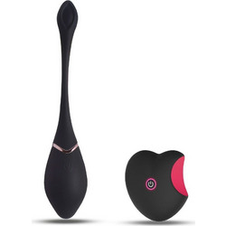 Toyz4lovers Sinner Egg Vibrator Δονητής Egg για Ζευγάρια με Τηλεχειριστήριο Μαύρος