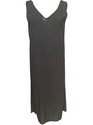 Billy's Fashion Midi Καλοκαιρινό Καθημερινό Φόρεμα Μαύρο 24054-100