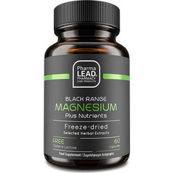 Pharmalead Black Range Magnesium Plus Nutrients 60 Κάψουλες