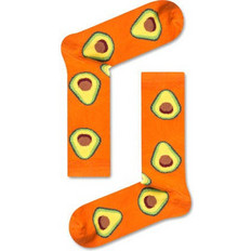 VTex Avocado Βαμβακερές Ανδρικές Κάλτσες Ψηλές με Σχέδια Πορτοκαλί 369-20