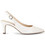 Gabor Ανατομικές Γόβες Slingback Δερμάτινες με Τακούνι Στιλέτο Λευκές GAB-81590-61