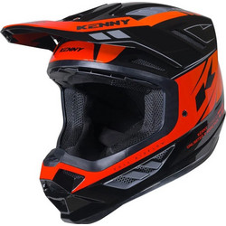 Kenny Titanium Gradient Black Orange Κράνος Μηχανής Motocross 1250gr
