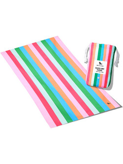 Dock & Bay Tutti Frutti Πετσέτα Θαλάσσης Microfiber 90x200cm