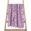 Lino Home Aureva Πετσέτα Παρεό Θαλάσσης Λιλά 90x180cm 2200001350